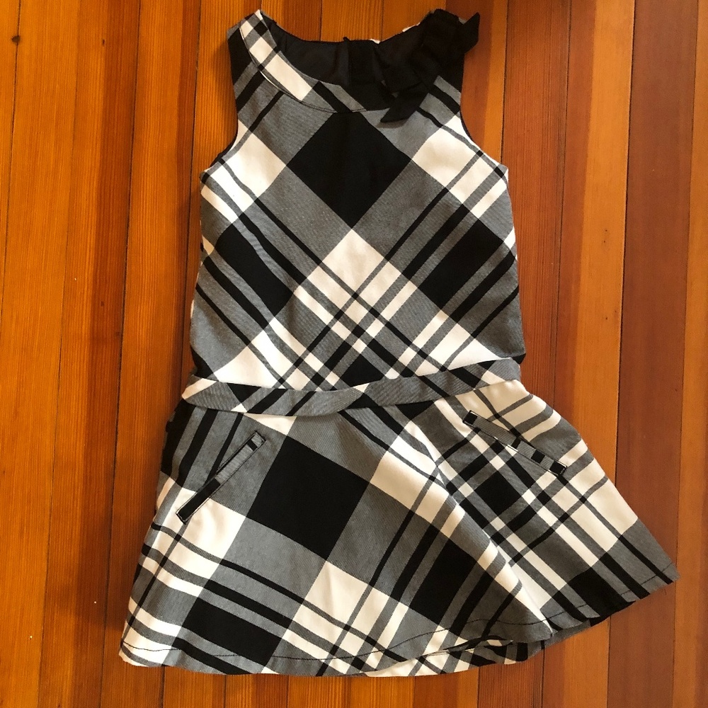 H and M Plaid dress